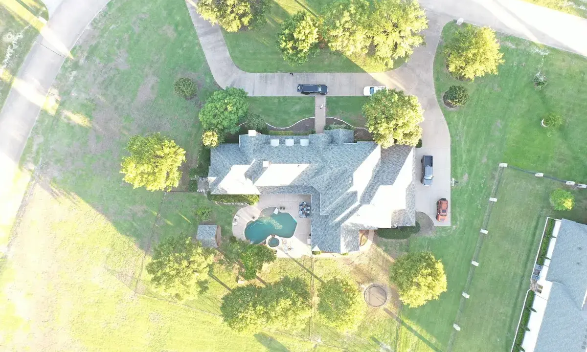 New shingle roof installation on a home in Ardmore